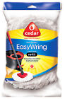 O-Cedar 148474 Mop Refill EasyWring 12" L Spin Microfiber White