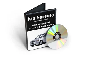 Service and Repair Manual for Kia Sorento, 1st gen, BL, 2002 2003 2004 2005 2006 - Picture 1 of 3