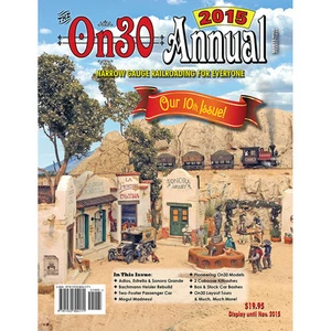 On30 ANNUAL 2015 - Narrow Gauge Railroading for Everyone (LAST BRAND NEW BOOK) - Picture 1 of 1
