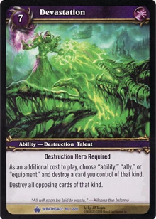 WoW - 1x Devastation - Wrathgate - Bild 1 von 1