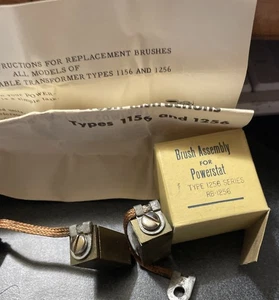VINTAGE BÜRSTENBAUGRUPPE FÜR POWER STAT TYP 1256 SERIE RB-1256 (2) - Bild 1 von 4