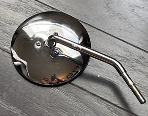 Harley Davidson 4” Round Short Stem Right Mirror Chrome Eagle Iron Read - Bild 1 von 16