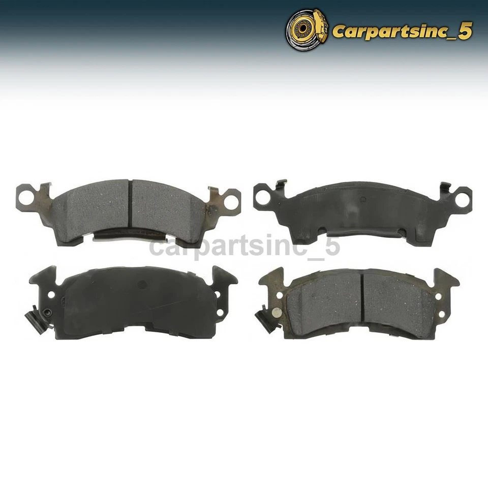 1 Front Brake Pad Set for Oldsmobile Delta 88 5.7L 1969 - 1985 - Image 1 of 1