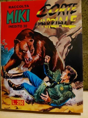 Essegesse MIKI Raccolta Inedito 30 CORTE MARZIALE Ristampa Anastatica Mercury - Immagine 1 di 2