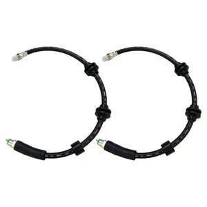 Front Brake Hoses for BMW 1 Series E81 E87 and 3 Series E90 E91 Left Right Axle - Picture 1 of 7