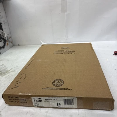 Asiento de inodoro alargado Bemis 1650EC 000 en blanco Foto 1 de 3