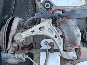 Toyota Soarer SC400 Left Rear Upper Control Arm UZZ31 1990-2000 - Picture 1 of 6