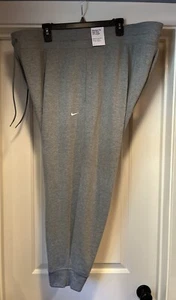 Nike One Joggers Standard Fit High Rise 7/8 Length Womens 3X Gray FB5436 Plus - Picture 1 of 13
