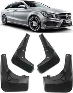 Splash Guards Mud Flaps For 2014-2018 Mercedes Benz CLA45AMG Shooting Brake X117 - Picture 1 of 5