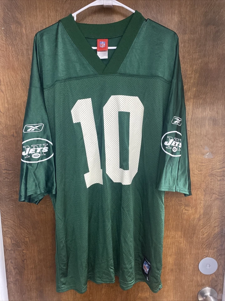 Camiseta De Colección New York Jets Chad Pennington NFL Oficial Reebok Talla Grande Foto 1 de 4