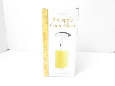 Williams Sonoma Vacuvin Innovations Cortadora de piña Corer Gadget de plástico blanco Foto 1 de 4