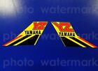 1984 Yamaha Yz 125 Decals Perforated 2Pc Tank Graphics Stickers 84' Pegatinas