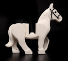 Custom White Horse with Movable Legs - 10352c01pb04 for 70404 79111 - Not Lego
