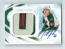 10-11 UD Ultimate Debut Threads  Justin Falk  /25  Rookie  Patch  Auto