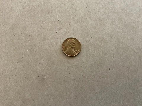 1965 Penny "L" Liberty Error No Mint Mark Cover