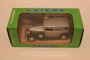 NEW IN BOX ELICOR DIE-CAST 1030 ROLLS ROYCE 20/25 LIMOUSINE 1928 SILVER RARE