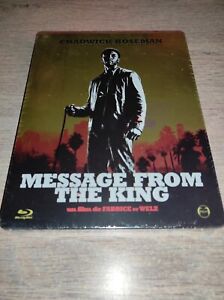 * STEELBOOK NEUF SOUS BLISTER BLU RAY MESSAGE FROM THE KING CHADWICK BOSEMAN VF