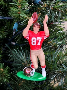 Dwight Clark San Francisco 49ers NFL Football Xmas Tree Ornament Holiday Jersey - Picture 1 of 6
