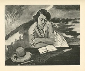 Henri Matisse " The Parasol " Imprimé En 1929 - Photo 1 sur 1