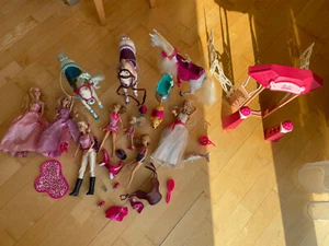 Konvulot Barbie Pferde und Puppen davon 1 Pferd mit Batterie - Bild 1 von 5