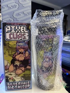 GamerSupps : Pixel Cups - Silvervale Metal Shaker - New in Box - Picture 1 of 13