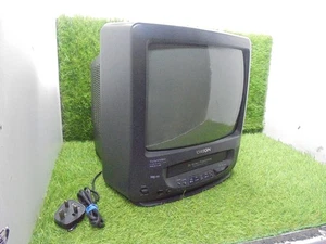 14 Inch ORION C 1500 CRT Retro Gaming TV Monitor VCR Combo Scart WORKING #1i - Picture 1 of 7