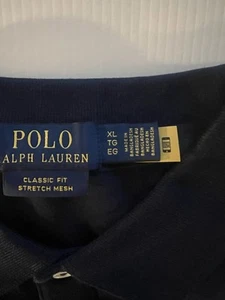 Polo Ralph Lauren Polo Shirt Navy Blue Mens XL NEW! - Picture 1 of 4