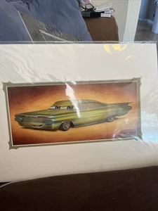 RARE Keith WEESNER Pixar CARS Movie RAMONE Print 1959 Impala DisneyLand parks ed - Picture 1 of 10