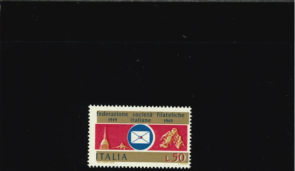 EMPRESAS FILATÉLICAS 50 L. OURO MOVIDO - Imagem 1 de 1