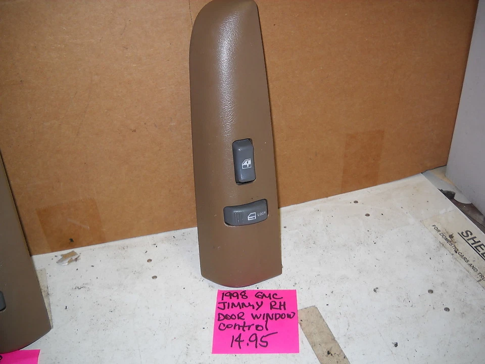 99 00 01 02 03 04 05 GMC Jimmy Derecha Pasajero Puerta Cerradura Ventana Control Interruptor Borde Foto 1 de 1