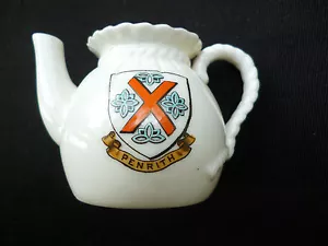  W.H. GOSS CRESTED JUG " PENRITH" - Picture 1 of 2