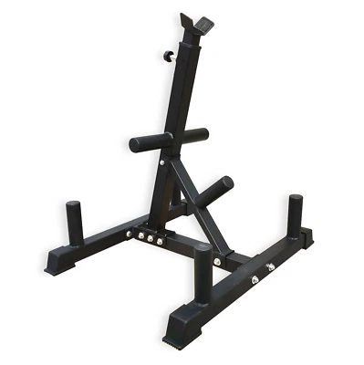 Adjustable Gym Viking Press Landmine Stand Attachment Equipment Weight Storage - Image 1 of 4