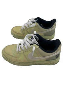 Men Nike Air Force 1 Low Crater Light Lemon Twist Shoes Size 7Y US - Picture 1 of 8