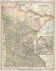 Vintage Map of Minnesota (1891)