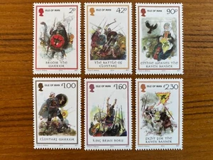 GB Isle of Man Stamps - 2014 BATTLE of CLONTARF MNH Set of 6 Issues SG 1910-1915 - Picture 1 of 1