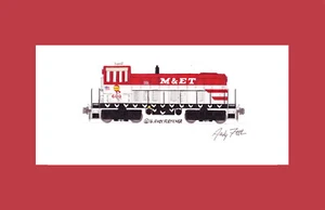 Modesto & Empire Traction 70 tonnellate 11"x17" stampa opaca firmata Andy Fletcher - Foto 1 di 1