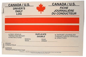 Professional Truck Driver's Daily Log Book (Generic) for Canada and USA | CPBL - Picture 1 of 2