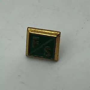 Unbekannt F/S kleine Anstecknadel Fisher Scientific nicht sicher grün R1  - Bild 1 von 11