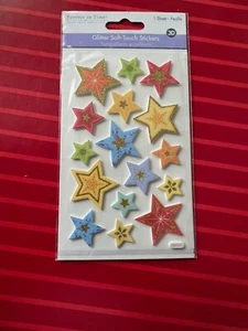 NEW - 3D PUFFY STAR STICKERS - FOREVER IN TIME - FREE SHIPPING - Picture 1 of 2