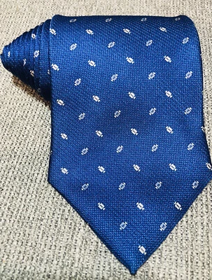 Corbata azul IZOD con pequeños satélites 🛰��100 % seda Foto 1 de 4