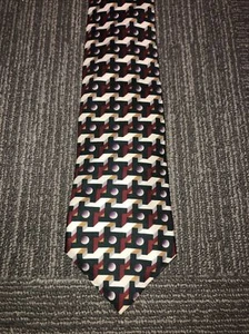 Oscar De La Renta Men's Neck Design Silk - Picture 1 of 4
