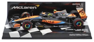 Minichamps McLaren MCL60 #4 2023 - Lando Norris 1/43 Scale - Image 1 of 2