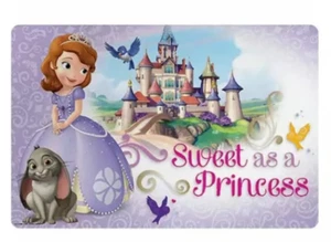 1 Disney's Sofia the First Vinyl Placemat - New - Picture 1 of 1