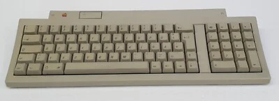 Apple Keyboard II M0487 1991 Tastatur RaRe Retro Vintage Sammler Defekt - Bild 1 von 4