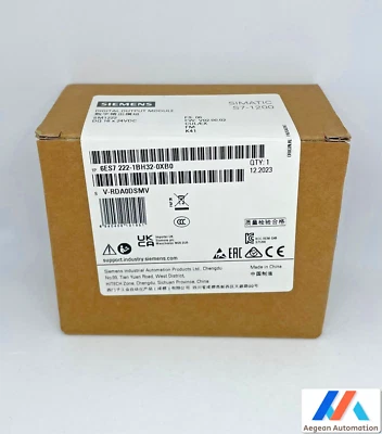Siemens Simatic 6ES7222-1BH32-0XB0 S7-1200 Uscita Digitale 222-1BH32 Nuovo OVP - Immagine 1 di 3