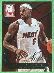 2013-14 Elite Series Inserts #35 LeBron James