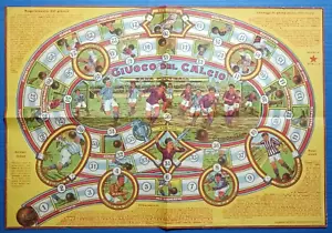 il GIUOCO DEL CALCIO-EDIZIONI STELLA ANNI 30 PERCORSO A 56 CASELLE-10160/3 - Foto 1 di 2