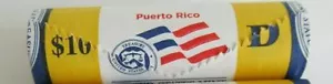 2009-D Puerto Rico Territorial Quarter "Beautiful" Yellow Coin Roll - Picture 1 of 4