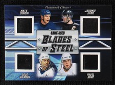 2018 President's Choice Game Used /3 Mats Sundin Jaromir Jagr Doug Gilmour HOF