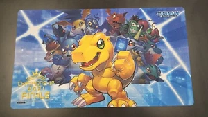 Digimon Championship 2021 Finals Mat CCG TCG Promo Prize Official - Bild 1 von 2